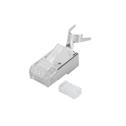 Mufa ecranata AWG23 FTP RJ45 8p8c cat6A cu ghidaj pozitionare Digitus 1 Mufa ecranata AWG23 FTP RJ45 8p8c cat6A cu ghidaj pozitionare Digitus