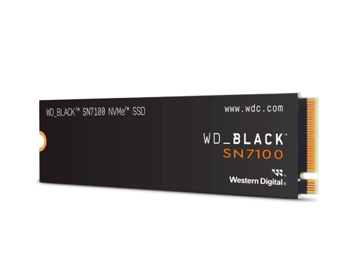 SSD Western Digital Black SN7100, 2TB, PCIe Gen 4.0, M.2 2280 1 SSD Western Digital Black SN7100, 2TB, PCIe Gen 4.0, M.2 2280