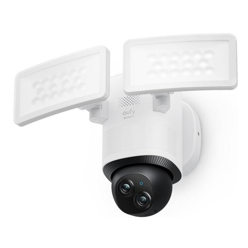 Camera supraveghere video eufy FloodLight Camera E340, Dual Camera, cu fir, inregistrare 24/7, 360 Pan and Tilt, 2000 Lumen, 3K Full HD, audio bidirectional, Iluminare Smart Led, compatibila cu HomeBase 3 (Alb) 1 Camera supraveghere video eufy FloodLight Camera E340, Dual Camera, cu fir, inregistrare 24/7, 360 Pan and Tilt, 2000 Lumen, 3K Full HD, audio bidirectional, Iluminare Smart Led, compatibila cu HomeBase 3 (Alb)