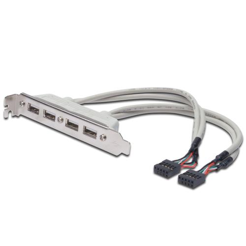 Cablu cu suport, Assmann, USB, Gri 1 Cablu cu suport, Assmann, USB, Gri
