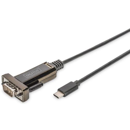 Cablu USB Type C - Serial RS232, Digitus DA-70166 1 Cablu USB Type C - Serial RS232, Digitus DA-70166