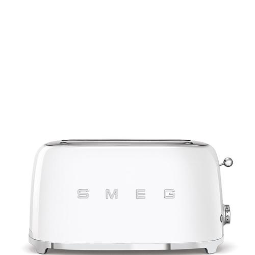 Prajitor de paine Smeg TSF02WHEU, 1500W, 6 trepte (Alb)