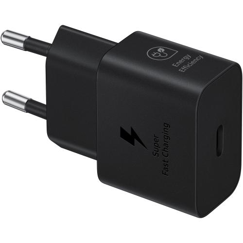 Incarcator Retea Samsung EP-T2510NBEGEU, 25W, 3A, 1 X USB-C (Negru) 1 Incarcator Retea Samsung EP-T2510NBEGEU, 25W, 3A, 1 X USB-C (Negru)