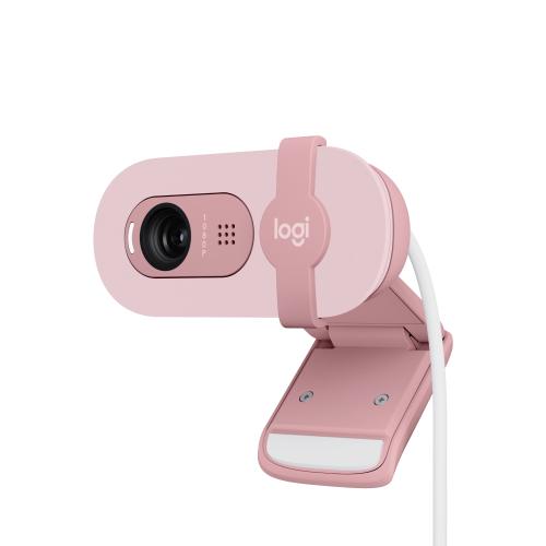 Camera Web Logitech Brio 100, Full HD, Roz 1 Camera Web Logitech Brio 100, Full HD, Roz