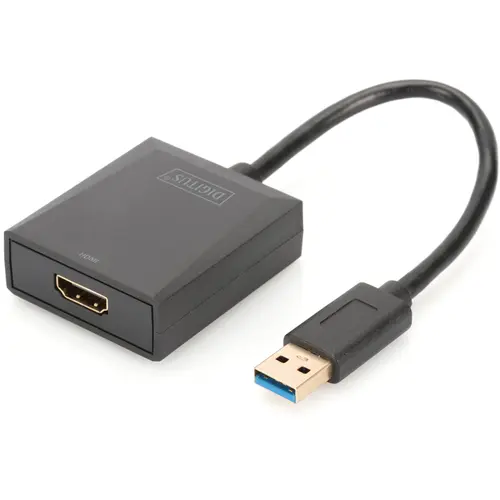 Adaptador DIGITUS DA-70841, USB 3.0 - HDMI 1 Adaptador DIGITUS DA-70841, USB 3.0 - HDMI