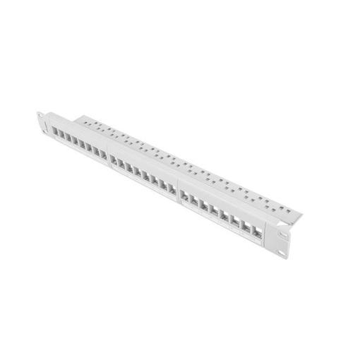 Modul pentru panou de conexiuni, Lanberg , 24 Porturi 1U , 19'', Gri 1 Modul pentru panou de conexiuni, Lanberg , 24 Porturi 1U , 19'', Gri