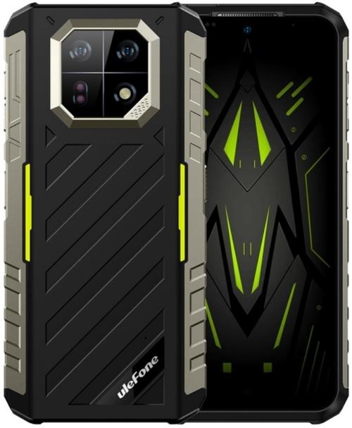 Telefon Mobil Ulefone Armor 22, Procesor Mediatek Helio G96 Octa-Core, IPS LCD 6.58inch, 8 GB RAM, 256 GB Flash, Camera Duala 64 + 64 MP, Wi-Fi, 4G, Dual SIM, Android (Negru/Verde)