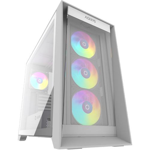 Carcasa AQIRYS XO-1 White ARGB, Middle Tower (Alb) 1 Carcasa AQIRYS XO-1 White ARGB, Middle Tower (Alb)