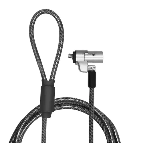 Cablu securitate Logilink NBS012, slot Wedge, conectare directa, 2m, cablu otel carbon 1 Cablu securitate Logilink NBS012, slot Wedge, conectare directa, 2m, cablu otel carbon