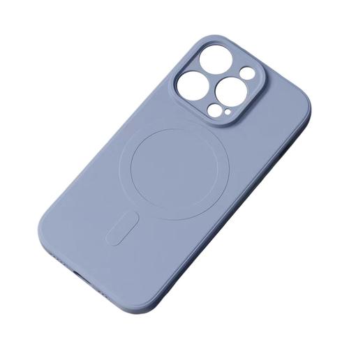 Carcasa Silicone Case MagSafe compatibila cu iPhone 15 Pro Max, Albastru 1 Carcasa Silicone Case MagSafe compatibila cu iPhone 15 Pro Max, Albastru