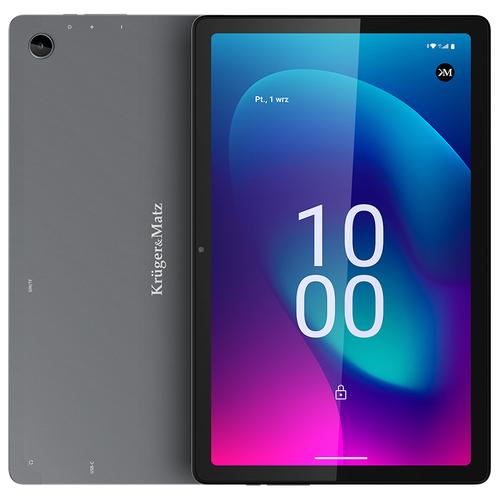 Tableta Kruger&Matz Eagle 1076, Procesor MediaTek MTK6789 Octa-Core, Ecran IPS 10.4inch, 8GB RAM, 128GB Flash, 5MP+8MP, Wi-Fi, 4G, Android 13 (Gri)