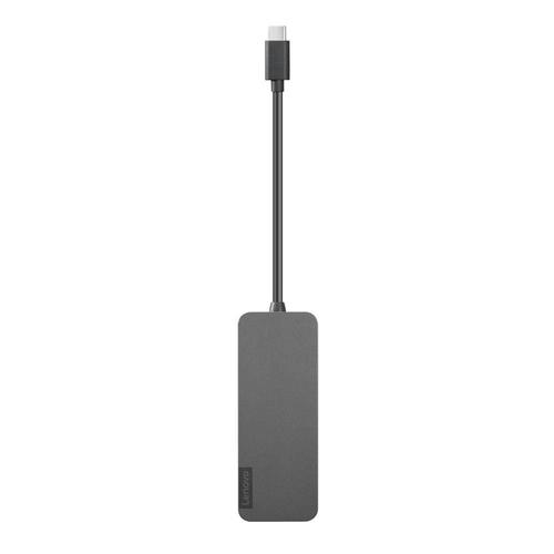 Hub de interfata USB, Lenovo, Gri 1 Hub de interfata USB, Lenovo, Gri