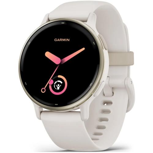 Ceas activity outdoor tracker Garmin vivoactive 5, GPS, 42mm, curea silicon, Cream Gold/Ivory 1 Ceas activity outdoor tracker Garmin vivoactive 5, GPS, 42mm, curea silicon, Cream Gold/Ivory