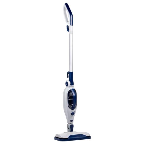 Aparat de curatat cu abur Dirt Devil DD7004, multifunctional, 1300 W, capacitate rezervor apa 330 ml, 3 accesorii, Alb/Albastru 1 Aparat de curatat cu abur Dirt Devil DD7004, multifunctional, 1300 W, capacitate rezervor apa 330 ml, 3 accesorii, Alb/Albastru