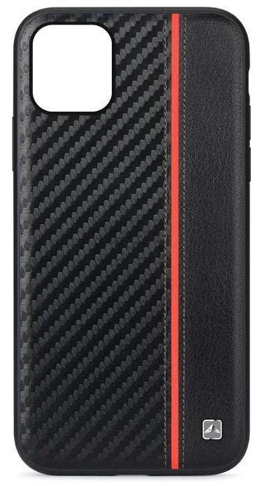 Protectie Spate Meleovo Carbon MLVCMXIPBR pentru iPhone 11 Pro, placuta metalica integrata (NEgru/Rosu) 1 Protectie Spate Meleovo Carbon MLVCMXIPBR pentru iPhone 11 Pro, placuta metalica integrata (NEgru/Rosu)