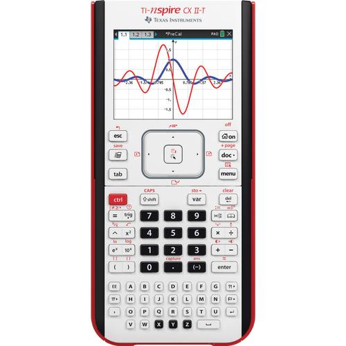 Calculator grafic avansat Texas Instruments TI-Nspire CX II-T, afisaj color 1 Calculator grafic avansat Texas Instruments TI-Nspire CX II-T, afisaj color