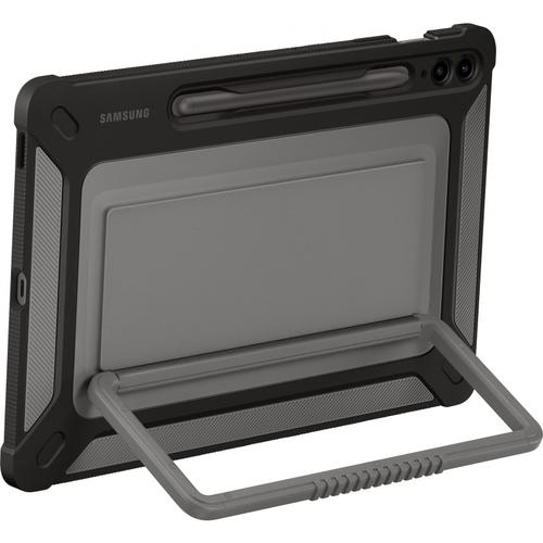 Husa de protectie Samsung Outdoor Cover pentru Galaxy Tab S9 FE+, Negru 1 Husa de protectie Samsung Outdoor Cover pentru Galaxy Tab S9 FE+, Negru