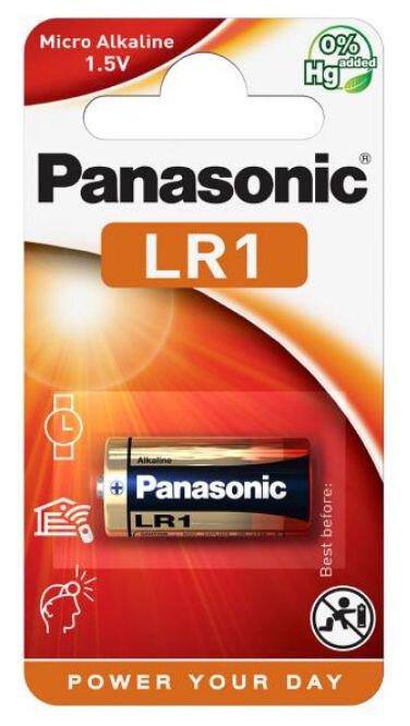 Baterie Panasonic LR1, 1.5V 1 Baterie Panasonic LR1, 1.5V
