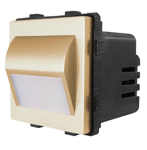 Modul Lampa de Veghe LED cu Lumina Calda LUXION (Auriu) 1 Modul Lampa de Veghe LED cu Lumina Calda LUXION (Auriu)