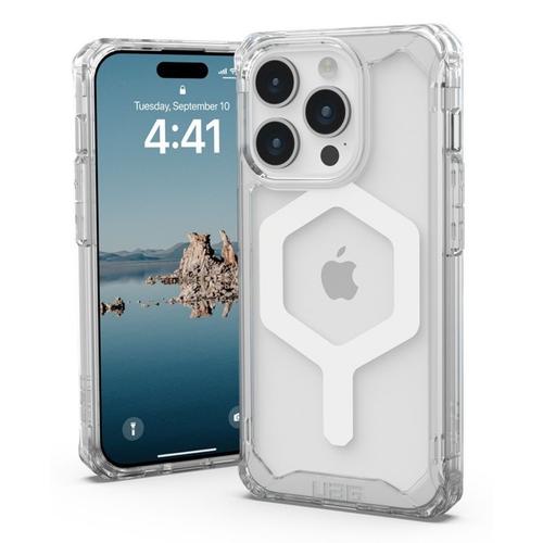Husa Protectie Spate UAG Plyo MagSafe Series pentru Apple iPhone 15 Pro (Alb/Transparent) 1 Husa Protectie Spate UAG Plyo MagSafe Series pentru Apple iPhone 15 Pro (Alb/Transparent)