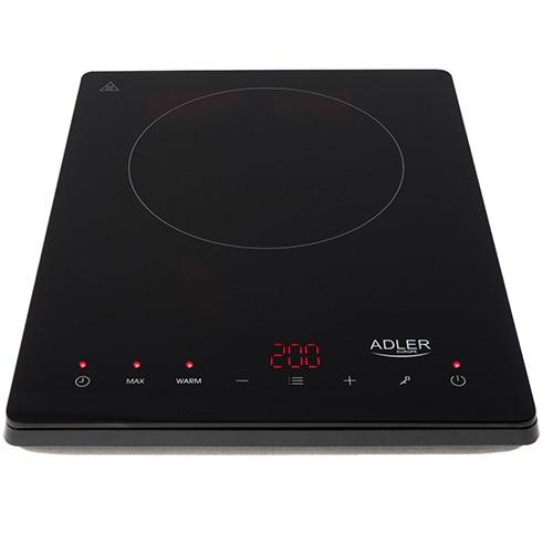 Plita electrica prin inductie Adler AD 6513, 2000W (Negru)