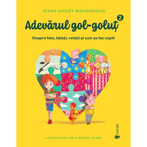 Adevarul gol-golut vol II. Despre fete, baieti, relatii si cum se fac copiii, Ioana Chicet-Macoveiciuc 1 Adevarul gol-golut vol II. Despre fete, baieti, relatii si cum se fac copiii, Ioana Chicet-Macoveiciuc
