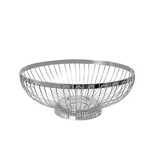 Cos oval pentru servire, inox, 29x20cm - Zokura 1 Cos oval pentru servire, inox, 29x20cm - Zokura