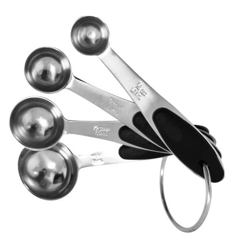 Set 4 lingurite masurare ingrediente, inox - Zokura 1 Set 4 lingurite masurare ingrediente, inox - Zokura