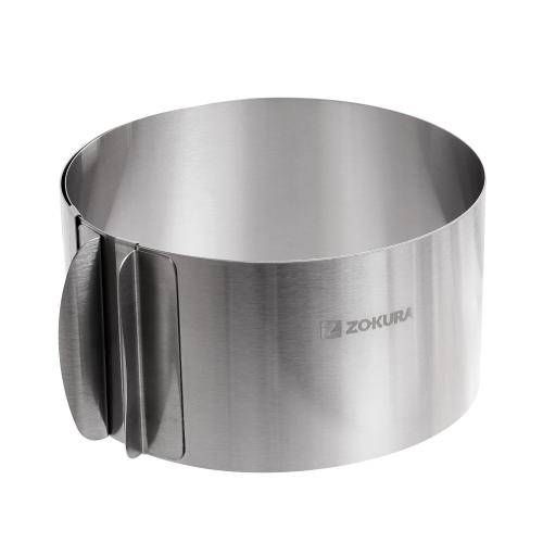Inel reglabil tort, inox, 16/30x8,5cm - Zokura 1 Inel reglabil tort, inox, 16/30x8,5cm - Zokura