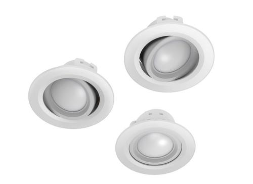 Spot LED Smart Hama 176589, Control Vocal/Aplicatie, 5W, 350 lm, 3 buc., Clasa G (Alb) 1 Spot LED Smart Hama 176589, Control Vocal/Aplicatie, 5W, 350 lm, 3 buc., Clasa G (Alb)