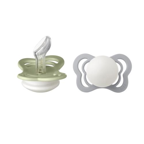 Set 2 Suzete Fosforencente Couture Glow Silicon, Tetina Anatomica, 0 Luni + 1 Set 2 Suzete Fosforencente Couture Glow Silicon, Tetina Anatomica, 0 Luni +