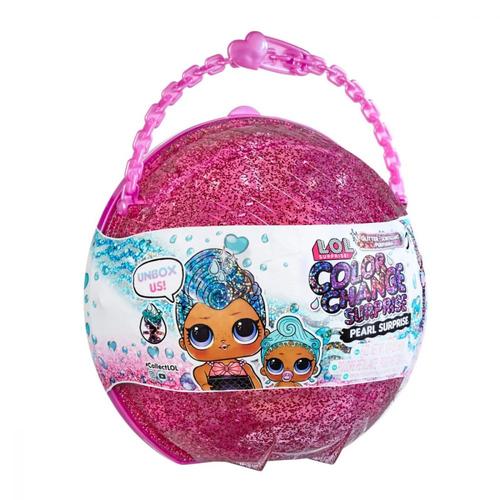 Papusa LOL Surprise Glitter Color Change, Pearl Surprise, Mov, 119005EUC 1 Papusa LOL Surprise Glitter Color Change, Pearl Surprise, Mov, 119005EUC