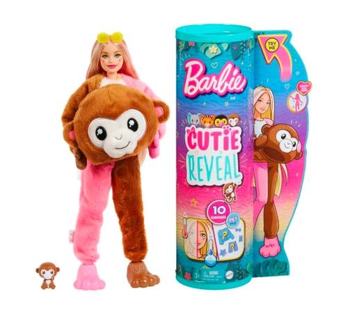 Papusa Barbie Seria Jungle Monkey HKR01 1 Papusa Barbie Seria Jungle Monkey HKR01