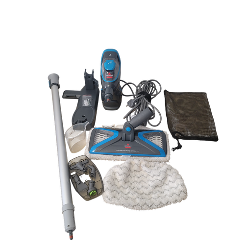 Mop electric cu aburi Bissell PowerFresh SlimSteam, Cap flexibil, Pad dreptunghiular, 1500W 1 Mop electric cu aburi Bissell PowerFresh SlimSteam, Cap flexibil, Pad dreptunghiular, 1500W