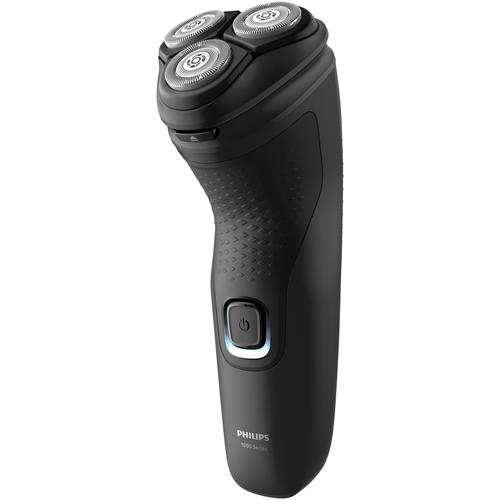 Aparat de ras Philips Shaver Seria 1000 S1141/00, barbierit umed şi uscat, fara fir, capete 4D flexibile, lame autoascutire, 40 min, capac de protectie (Negru) 1 Aparat de ras Philips Shaver Seria 1000 S1141/00, barbierit umed şi uscat, fara fir, capete 4D flexibile, lame autoascutire, 40 min, capac de protectie (Negru)