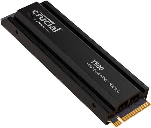 SSD Crucial T500, 1TB, M.2 2280, PCIe NVMe 4.0, Radiator 1 SSD Crucial T500, 1TB, M.2 2280, PCIe NVMe 4.0, Radiator