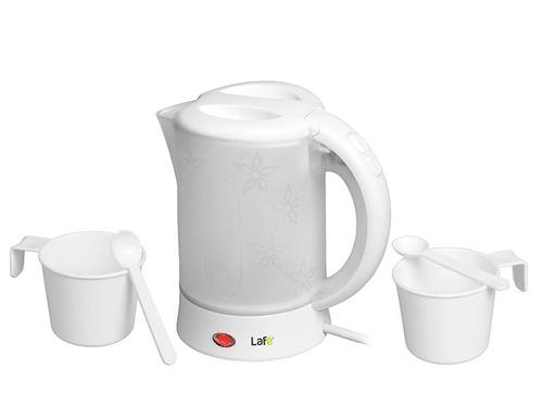Fierbator de apa Lafe CEG0010.1, 650 W, 0.6 l, 2 cesti, 2 lingurite (Alb) 1 Fierbator de apa Lafe CEG0010.1, 650 W, 0.6 l, 2 cesti, 2 lingurite (Alb)