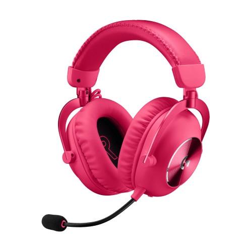 Casti Gaming Wireless Logitech PRO X 2 Lightspeed, Stereo, Jack 3.5mm (Roz) 1 Casti Gaming Wireless Logitech PRO X 2 Lightspeed, Stereo, Jack 3.5mm (Roz)