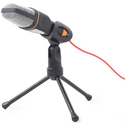 Microfon Gembird, jack 3.5 mm, Negru, MIC-D-03 1 Microfon Gembird, jack 3.5 mm, Negru, MIC-D-03