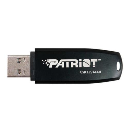 Stick USB 3.2 PATRIOT Xporter Core, 64GB, capac, Negru 1 Stick USB 3.2 PATRIOT Xporter Core, 64GB, capac, Negru