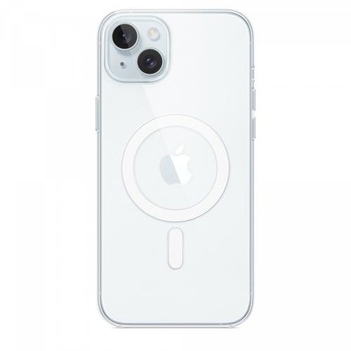 Husa protectie spate Apple Clear Case MagSafe pentru Apple iPhone 15 Plus (Transparent) 1 Husa protectie spate Apple Clear Case MagSafe pentru Apple iPhone 15 Plus (Transparent)