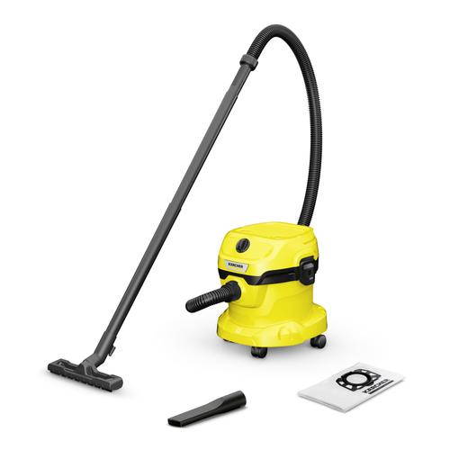 Aspirator Karcher WD 2 PLUS V-12/4/18, Umed/Uscat, 12 L, 1000 W (Galben/Negru) 1 Aspirator Karcher WD 2 PLUS V-12/4/18, Umed/Uscat, 12 L, 1000 W (Galben/Negru)