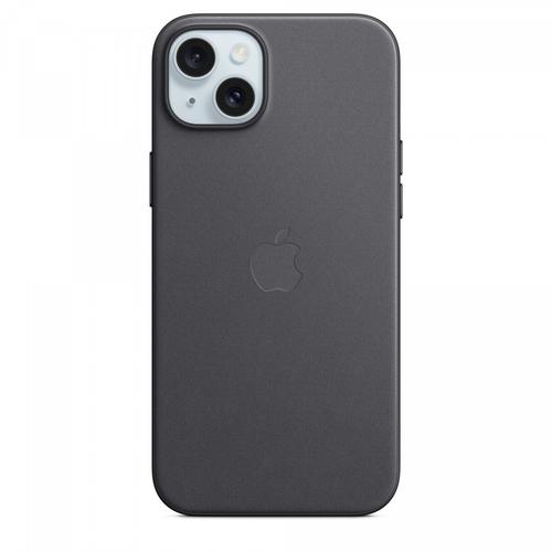 Husa protectie spate Apple FineWoven Case MagSafe pentru Apple iPhone 15 Plus (Negru) 1 Husa protectie spate Apple FineWoven Case MagSafe pentru Apple iPhone 15 Plus (Negru)