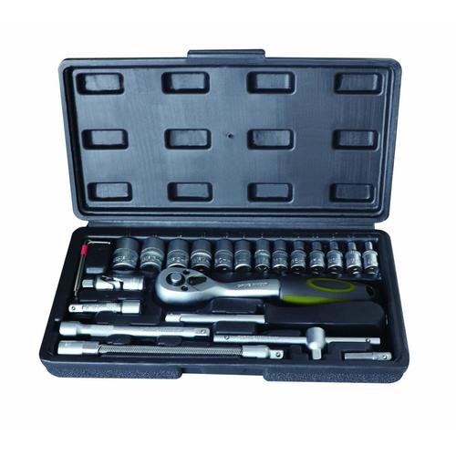 Trusa chei tubulare, 24 piese, CR-V 1/4'' 1 Trusa chei tubulare, 24 piese, CR-V 1/4''