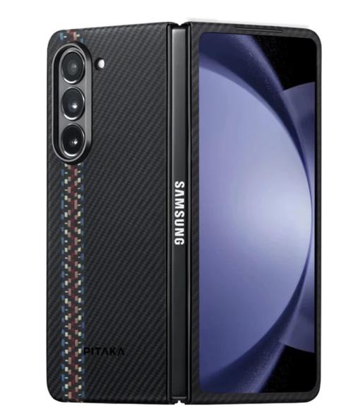 Husa Pitaka Fusion Weaving Air Case Rhapsody, 600D Aramida, pentru Samsung Galaxy Z Fold 5 (Negru) 1 Husa Pitaka Fusion Weaving Air Case Rhapsody, 600D Aramida, pentru Samsung Galaxy Z Fold 5 (Negru)