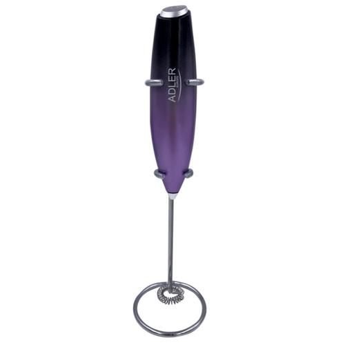 Mixer Adler AD 4499 Stand Frappe, agitator din otel, 2xAA, Violet/Negru 1 Mixer Adler AD 4499 Stand Frappe, agitator din otel, 2xAA, Violet/Negru