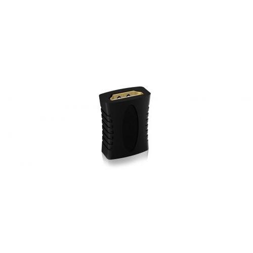 Adaptor Icy Box IB-CB005, Raidsonic, HDMI - HDMI, Negru 1 Adaptor Icy Box IB-CB005, Raidsonic, HDMI - HDMI, Negru