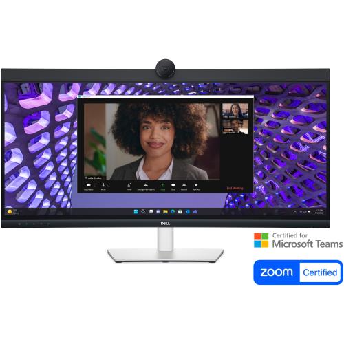 Monitor IPS LED Dell 34inch P3424WEB, WQHD (3440 x 1440), HDMI, DisplayPort, Ecran Curbat (Negru/Argintiu) 1 Monitor IPS LED Dell 34inch P3424WEB, WQHD (3440 x 1440), HDMI, DisplayPort, Ecran Curbat (Negru/Argintiu)