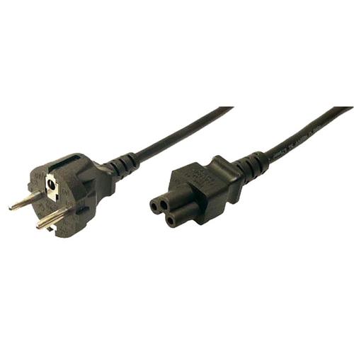 Cablu de alimentare Logilink, CEE 7/7 - IEC C5, 1.8 m, Negru 1 Cablu de alimentare Logilink, CEE 7/7 - IEC C5, 1.8 m, Negru