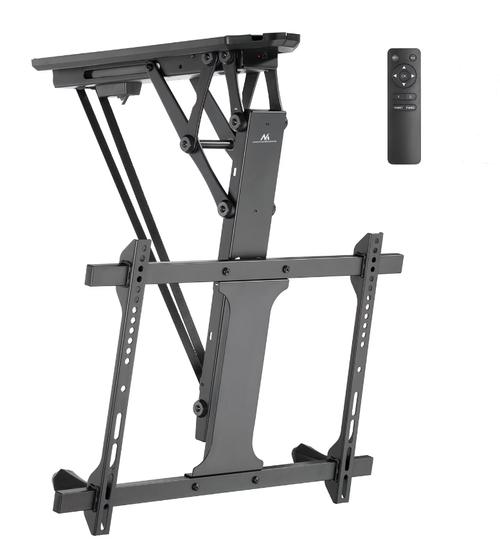Suport electric de tavan Maclean MC-880T, pentru televizor, telecomanda, 32inch-70inch, 35kg (Negru)